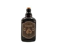 Black poison bottle 19 cm