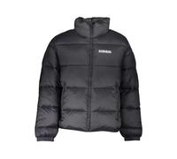 Black Polyamide Men's Jacket - male - Napapijri - Winter Jackets - Black - 3XL - Jackets 3XL
