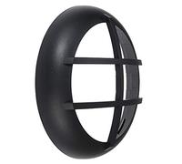 Black Polycarbonate Grill Version Bezel for the CALO Range of Outdoor Bulkheads