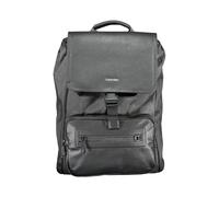 Black Polyester Backpack with Laptop Compartment - male - Calvin Klein - Backpacks - Black - ONE SIZE - Bags ONE SIZE
