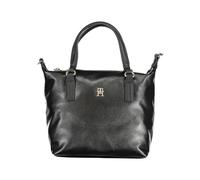 Black Polyester Handbag with Adjustable Shoulder Strap - female - Tommy Hilfiger - Handbags - Black - ONE SIZE - Bags ONE SIZE