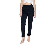 Black Polyester Jeans & Trousers - female - VERO MODA - Slim-fit Trousers - Black - XS L30 - Trousers XS L30