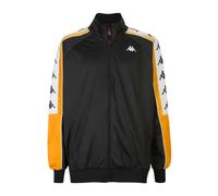 Black Polyester Tracksuit Top - male - Kappa - Zip-throughs - Black - XL - Sweatshirts & Hoodies XL