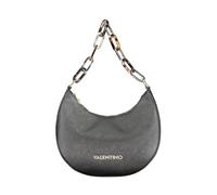 Black Polyethylene Handbag with Removable Chain, female, Valentino by Mario Valentino, Shoulder Bags, Gray, ONE SIZE, Bags ONE SIZE