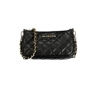 Black Polyethylene Shoulder Bag with Chain Strap, female, Valentino by Mario Valentino, Cross Body Bags, Black, ONE SIZE, Bags ONE SIZE