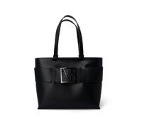 Black Polyethylene Women's Handbag, female, Armani Exchange, Shopping Bags, Black, ONE SIZE, Bags ONE SIZE