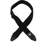 Black Polypro Guitar Strap