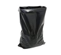 Black Polythene Rubble Bags 20 x 30 Inches - Heavy Duty Waste Bags Made from 100% Recycled Material (Pack of 10) - Ideal for Builders, Garden, Home, Office & DIY Use