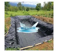 Black Pond Liner 14X15M - Uv & Weatherproof, Ideal for Ponds, Waterfalls, and Water Gardens - Durable, Long-Lasting, and Easy to Install, Litobnx, 9 * 12m