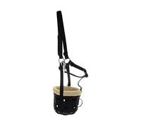 H&Y Muzzle Fleece-Lined Pony/Horse Black Cob