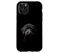 Black Portuguese Water Dog Portuguese Dog Face Case for iPhone 11 Pro