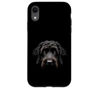 Black Portuguese Water Dog Portuguese Dog Face Case for iPhone XR