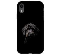 Black Portuguese Water Dog Portuguese Dog Face Case for iPhone XR