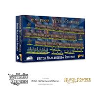 Warlord Games British Highlanders & Riflemen - Epic Scale Plastic Miniatures for Black Powder Highly Detailed Napoleonic Era Miniatures for Table-top Wargaming