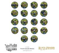 Black Powder Epic Battles: Napoleonic French Casualty Markers - Warlord Games