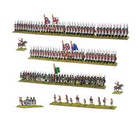 Revolution! - British Army Brigade - Epic Scale Miniatures for Black Powder Highly Detailed American War of Independence Era for Table-top Wargaming