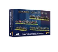 Warlord Black Powder Epic Battles Waterloo: French Light Cavalry Brigade Military Table Top Wargaming Plastic Model Kit 312002002