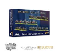 Warlord Black Powder Epic Battles Waterloo: French Light Cavalry Brigade Military Table Top Wargaming Plastic Model Kit 312002002