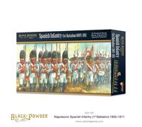 Black Powder - Napoleonic Spanish Infantry (1st Battalion) 1805-1811 - Warlord G