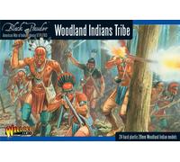 Warlord Games Woodland Indians Tribe - 28mm Scale Plastic Miniatures for Black Powder Highly Detailed American War of Independence Miniatures