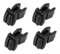 Black PP RV Refrigerator Vent Closure Clips(10pcs)