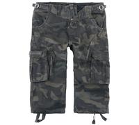 Black Premium by EMP 3/4 Army Vintage Shorts Shorts dark camo 7XL