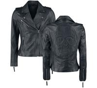Black Premium by EMP All Over The Road Leather Jacket black L