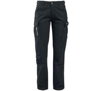 Black Premium by EMP Army Vintage Trousers Cargo Trousers black W28L32