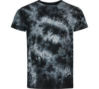 Black Premium by EMP Batik T-Shirt with Runes T-Shirt black XL