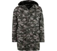 Black Premium by EMP Camouflage Parka with Teddy Lining Winter Jacket black S