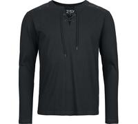 Black Premium by EMP Celtic fine lines Long-sleeve Shirt black M