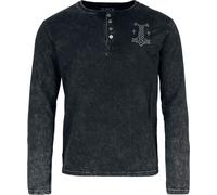 Black Premium by EMP Celtic fine lines Long-sleeved Top black L