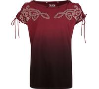 Black Premium by EMP Celtic fine lines T-Shirt red L