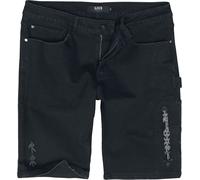 Black Premium by EMP Celtic Snake - Denim Shorts Shorts black L