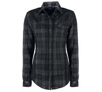 Black Premium by EMP Cities In Dust Long-sleeved Shirt blue grey XL
