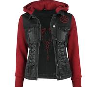 Black Premium by EMP Denim Soul Between-seasons Jacket black red XL