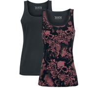 Black Premium by EMP Double Pack of Tops Top black XXL