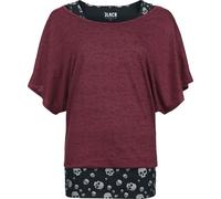 Black Premium by EMP Double Pack T-shirt and Top T-Shirt black bordeaux L