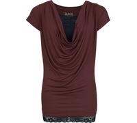 Black Premium by EMP Double Pack T-shirt and Top T-Shirt bordeaux black S