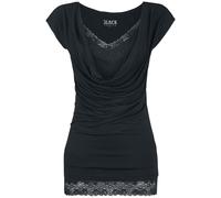 Black Premium by EMP Emma T-Shirt black black L