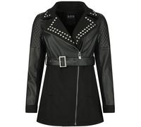 Black Premium by EMP Faux leather jacket Mid-Season Jackets black S