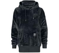 Black Premium by EMP Fluffy hoody with high collar Hoodie black XXL
