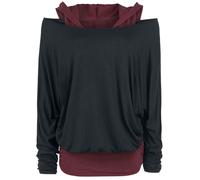 Black Premium by EMP Get Loose Long-sleeved Top black bordeaux 4XL