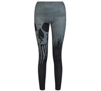 Black Premium by EMP Leggings With Skull Print Leggings black XL