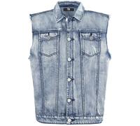 Black Premium by EMP Life Of An Easy Rider Sleeveless Jacket blue XXL