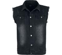 Black Premium by EMP Life Of An Easy Rider Sleeveless Jacket grey 3XL