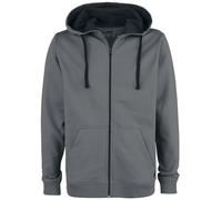 Black Premium by EMP Mask Of Sanity Hoodie Jacket grey 5XL