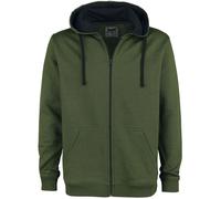 Black Premium by EMP Mask Of Sanity Hoodie Jacket olive 4XL