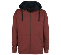 Black Premium by EMP Mask Of Sanity Hoodie Jacket red 4XL