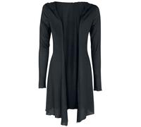Black Premium by EMP Overlay Hood Cardigan black M